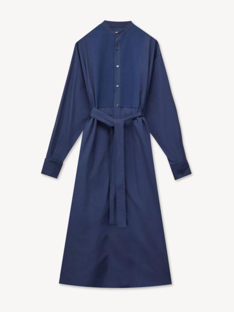 KENZO Oversized shirt dress in cotton poplin