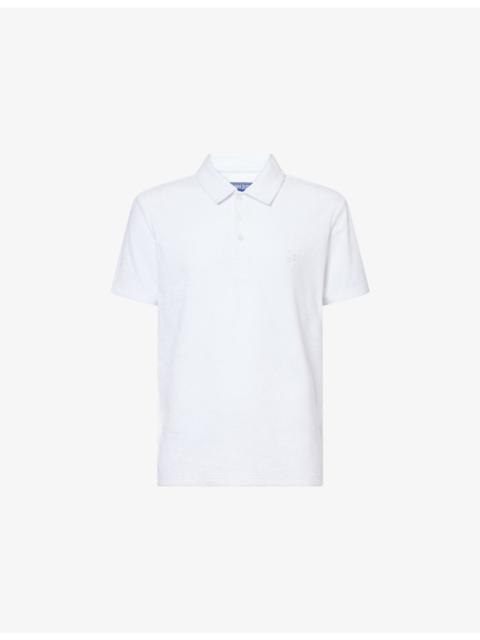 Vilebrequin Phoenix Terry Cotton-Blend Polo Shirt