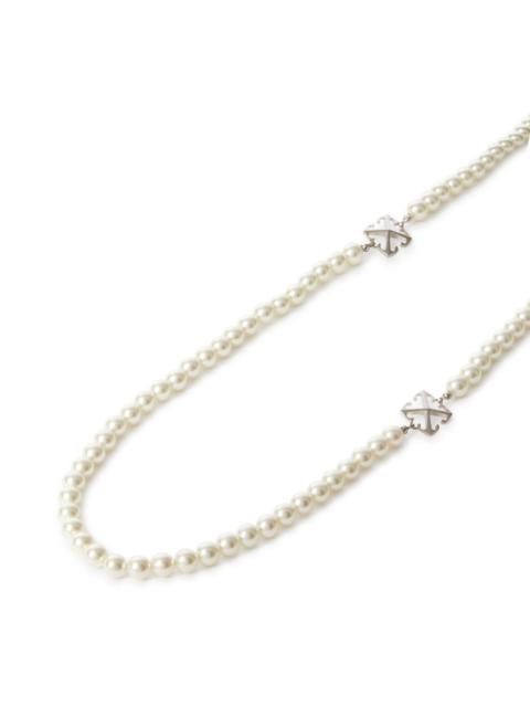 Off-White Necklace W/ Pearls And Arrows