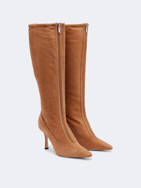 JIMMY CHOO Jozi suede knee-high boots
