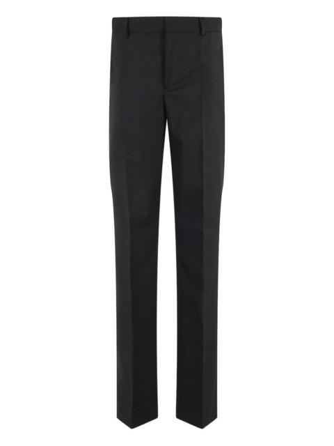 Moschino wool straight-leg trousers