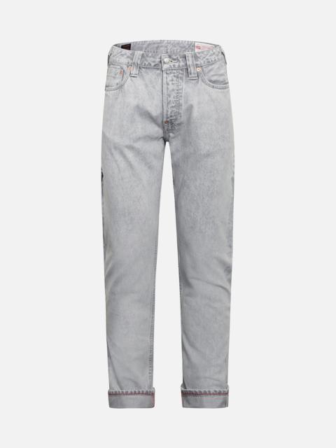 EVISU MULTI-POCKET CARROT FIT DENIM JEANS #2017