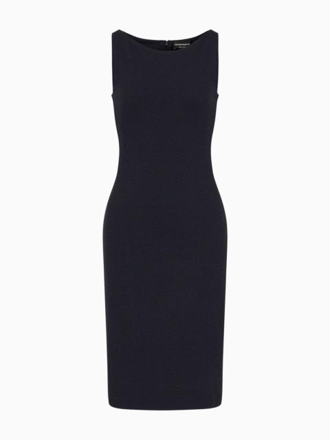 EMPORIO ARMANI Jacquard jersey tube dress