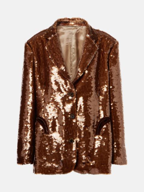 BLAZÉ MILANO Tarantella Chiller sequined blazer