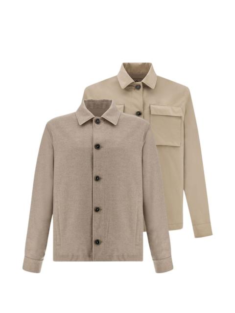 Paul & Shark reversible overshirt