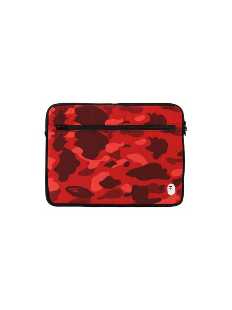 A BATHING APE® BAPE Color Camo PC Case 15in 'Red'