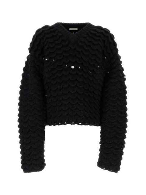 NAMACHEKO Black wool blend sweater