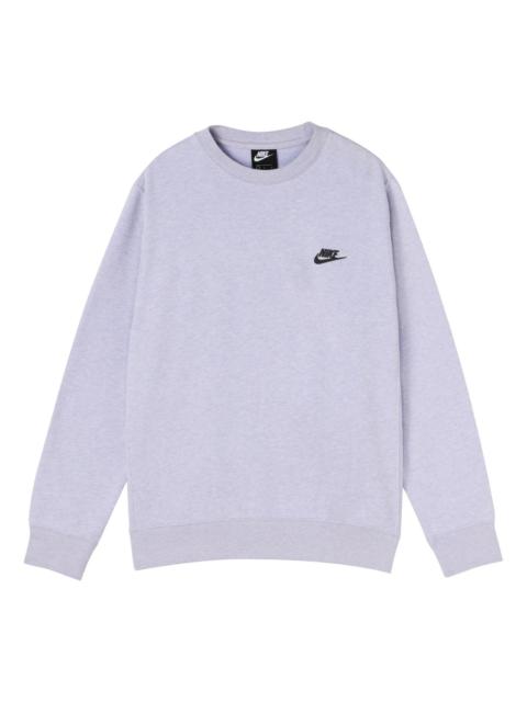 Nike Nike MENS Sportswear Casual Sports Crew-neck Long Sleeve Pink/Purple DA0684-596