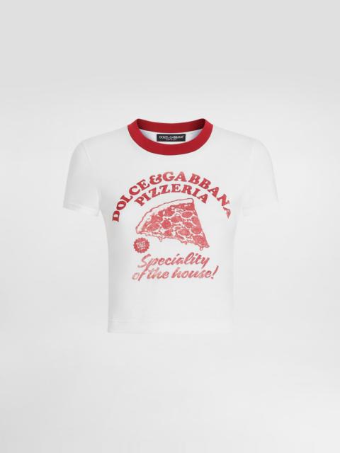 Dolce & Gabbana Jersey t-shirt with print