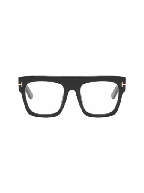 TOM FORD Black Renee Square Blue Light Glasses