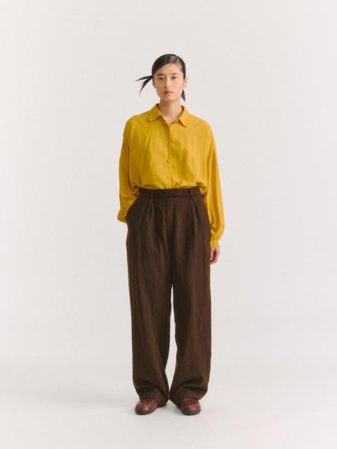 CASEY/CASEY COCO PANT - WOOLIN - BROWN
