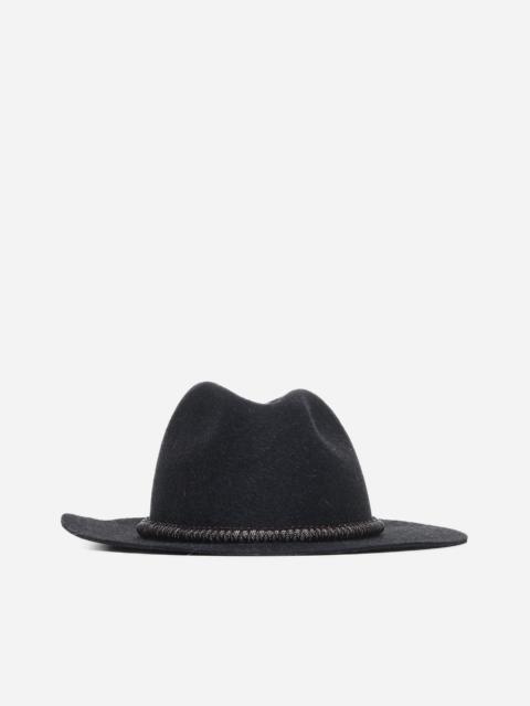 Brunello Cucinelli Felt fedora hat