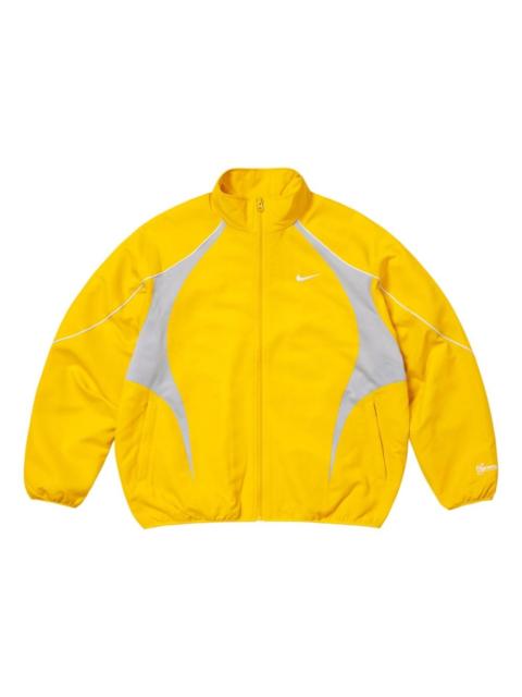 Supreme x Nike "SS25 - Yellow" track jacket