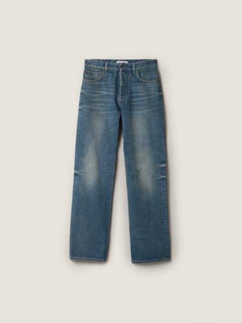 Miu Miu Five-pocket denim jeans