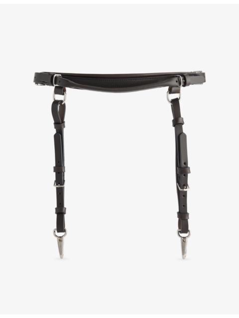 Simone Rocha Tassle-Trim Leather Belt