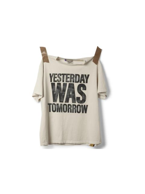 Gallery Dept. Yesterday Was Tomorrow Tee Archival White
