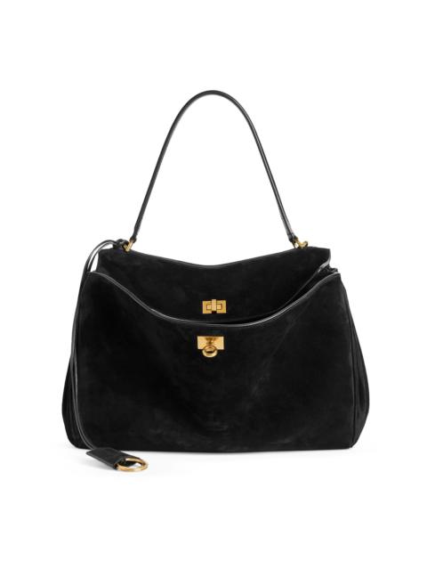 BALENCIAGA Women's Rodeo Crossbody Handbag - Black