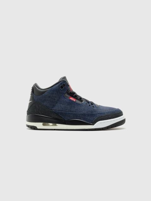 AIR JORDAN 3 X LEVI'S "INDIGO & GYM RED"