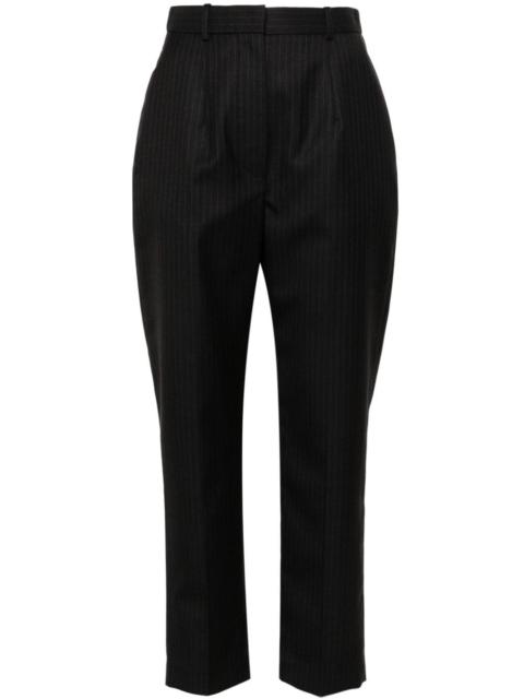 Alexander McQueen pinstripe-pattern trousers