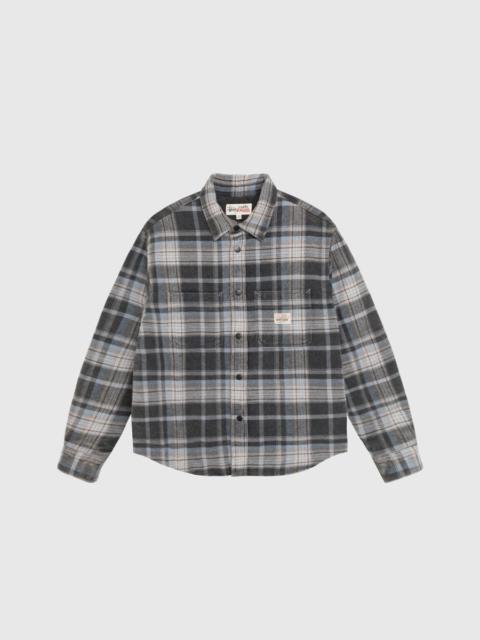 HEAVY WASHED PLAID SHIRT