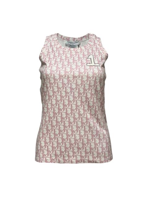 Dior CHRISTIAN DIOR Trotter Print Swarovski No. 1 Tank Top