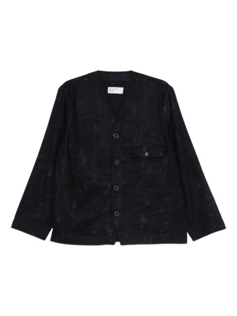 Universal Works buttoned wool-blend jacket