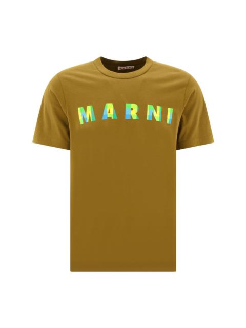 logo-print cotton T-shirt