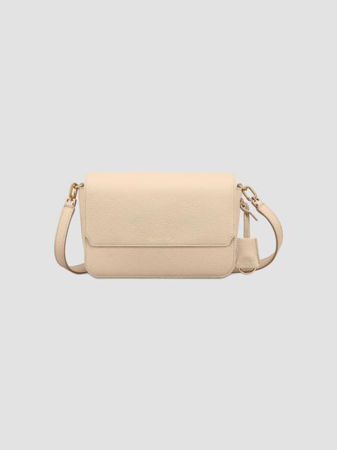 MAISON de SABRÉ Women's Medium Leather Flap Shoulder Bag - Saharan