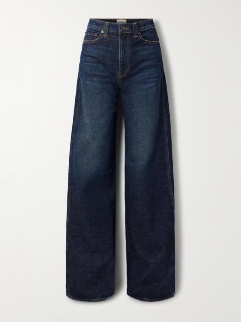 KHAITE Dane High-rise Wide-leg Jeans