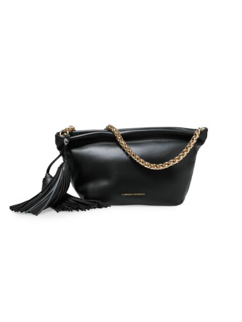CAROLINA HERRERA Women's Pia Small Leather Clutch - Black