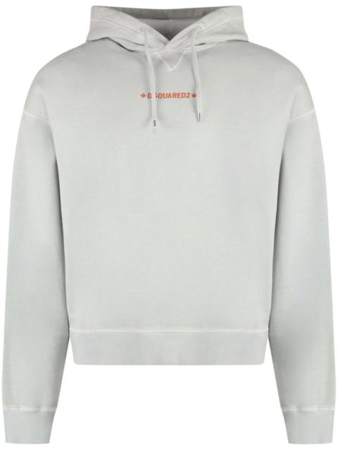 DSQUARED2 logo-print hoodie