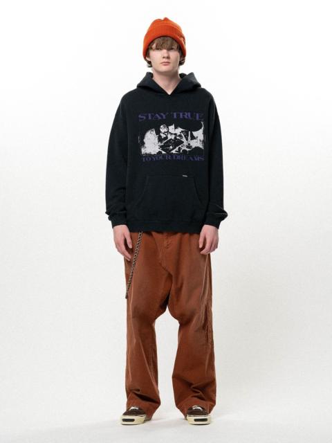 KAMIYA Repaired Corduroy Sarouel Pants