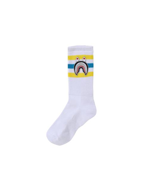 BAPE Shark Socks 'White'