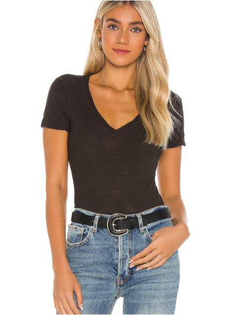 JAMES PERSE Casual Tee w/ Reverse Binding