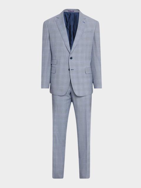 Ralph Lauren Men's Kent Hand-Tailored Glen Plaid Suit