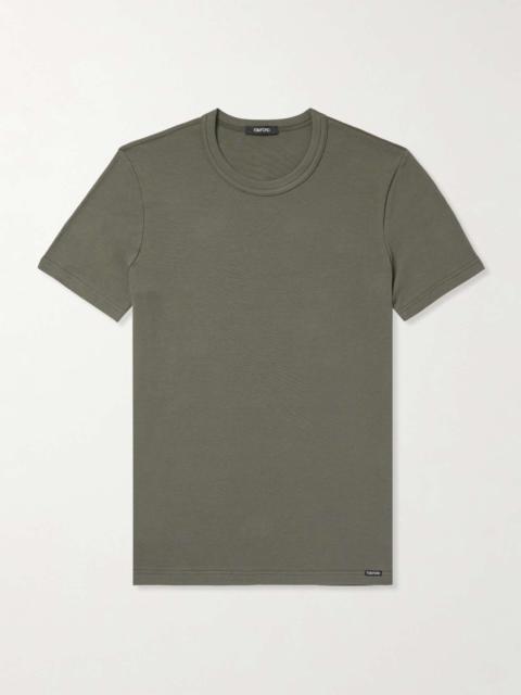Stretch-Cotton Jersey T-Shirt