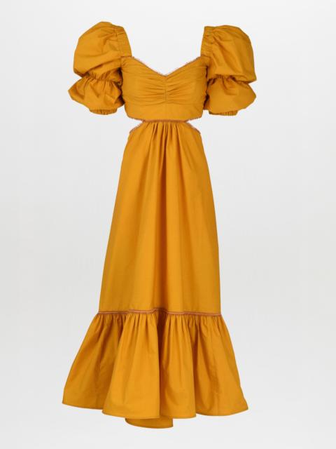 SILVIA TCHERASSI Peggie Dress Marigold
