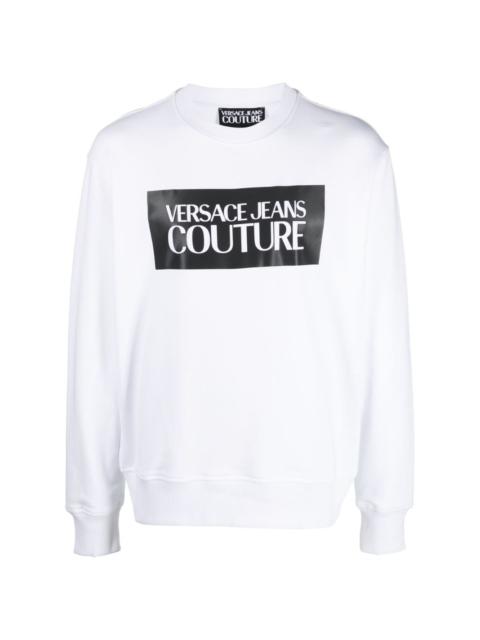 logo-print cotton sweatshirt