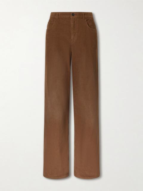 The Row Eglitta Cotton-blend Corduroy Pants
