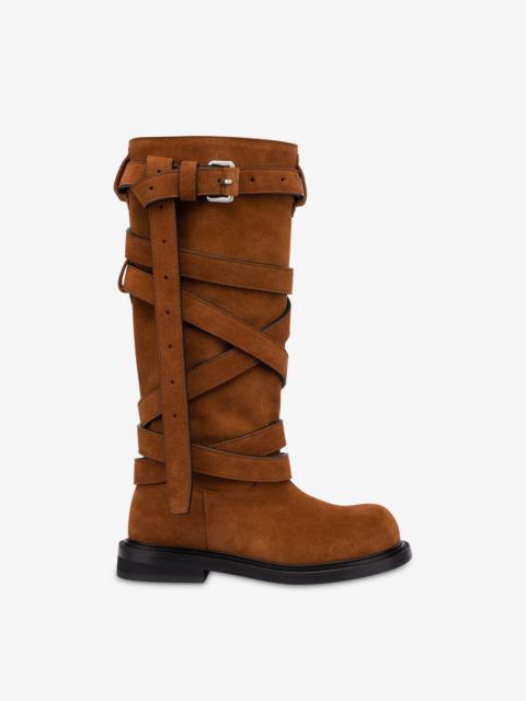 Moschino SUEDE BOOTS