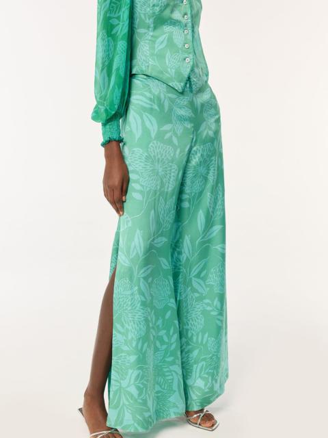 Poupette St Barth Pant Clea - Mint Macro Stelis