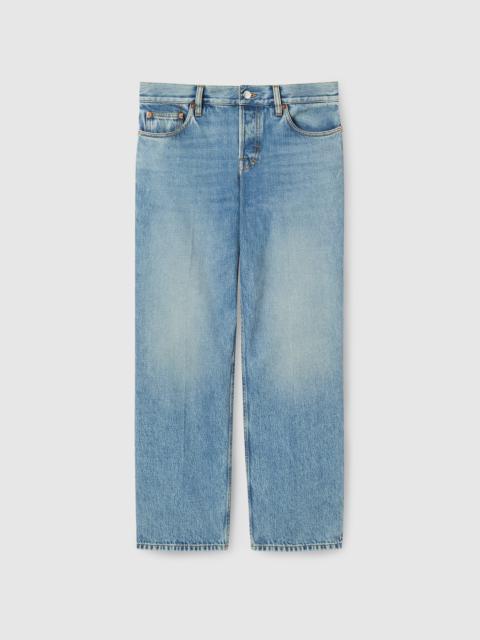 GUCCI Straight fit denim pants