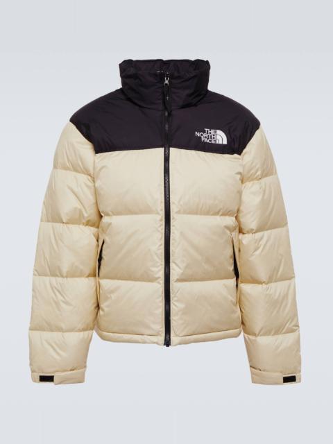 The North Face panelled 로고 부퍼 재킷
