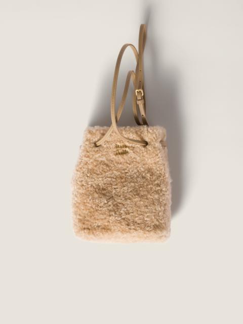 Miu Miu Shearling pouch