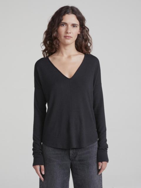rag & bone The Knit Vee Long Sleeve