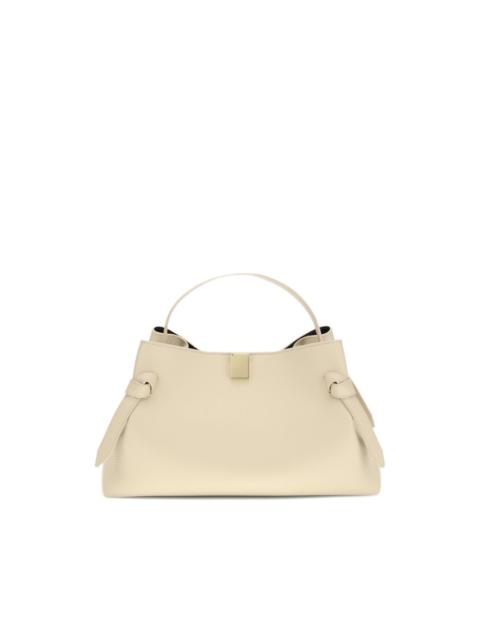 Yuzefi Gyoza pebble-leather tote bag