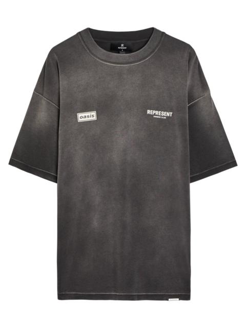 REPRESENT Represent X Oasis Owners Club Cotton T-shirt
