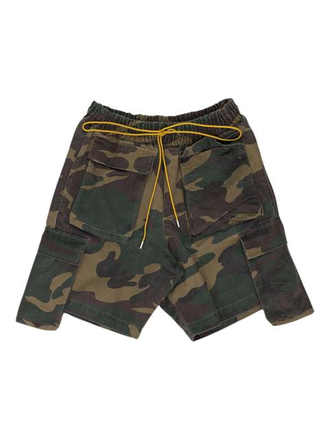 Rhude camouflage-pattern cargo shorts