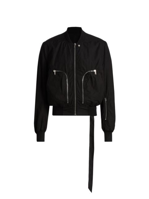Rick Owens DRKSHDW Men's Bauhaus Flight Bomber Jacket - Black