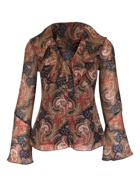 VERONICA BEARD Kyrie paisley-print blouse